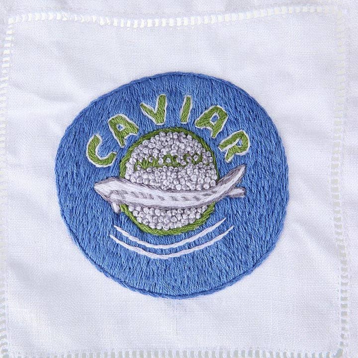 Chefanie - Vendita all'ingrosso Tovaglioli da tavola in stoffa - Tovaglioli da cocktail Caviar1