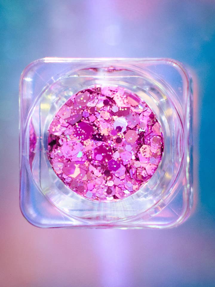 Gel Pailleté Rose Populaire pour la vente par Glitter Up Nola