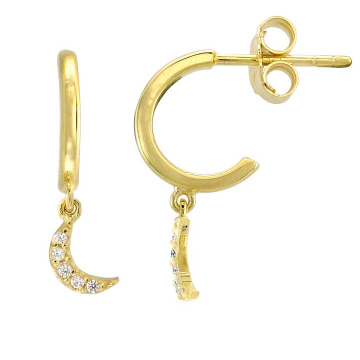 Huggies lunares para venta al por mayor de Kamaria Jewelry