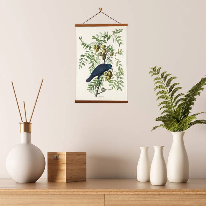 Vintage Banners - Wholesale Art Print - American Crow - John James Audubon - Wall Art Canvas