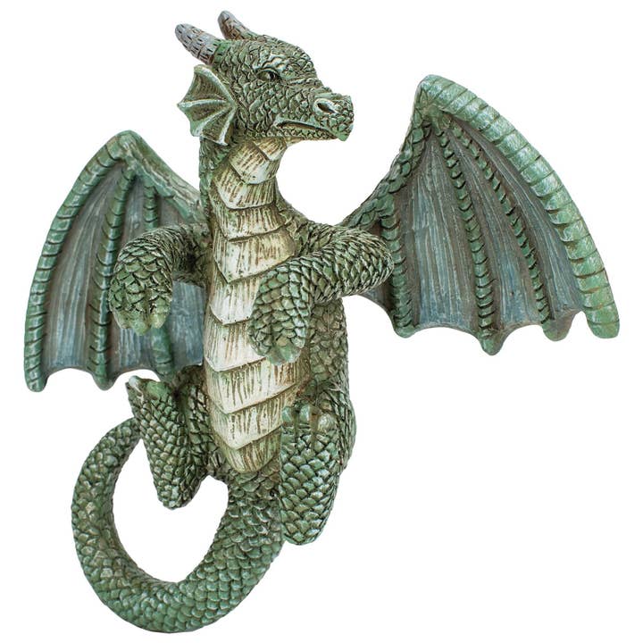 Garden Dragon Pot Hanger Moss Green for wholesale by Magnolia