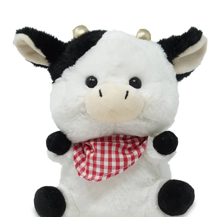 Cuddle Barn, Inc. - Wholesale Stuffed/Plush Toy - Kids & Baby - Sweet Cheeks - Cow (Soft Singing Barnyard Kids Plush Toy)
