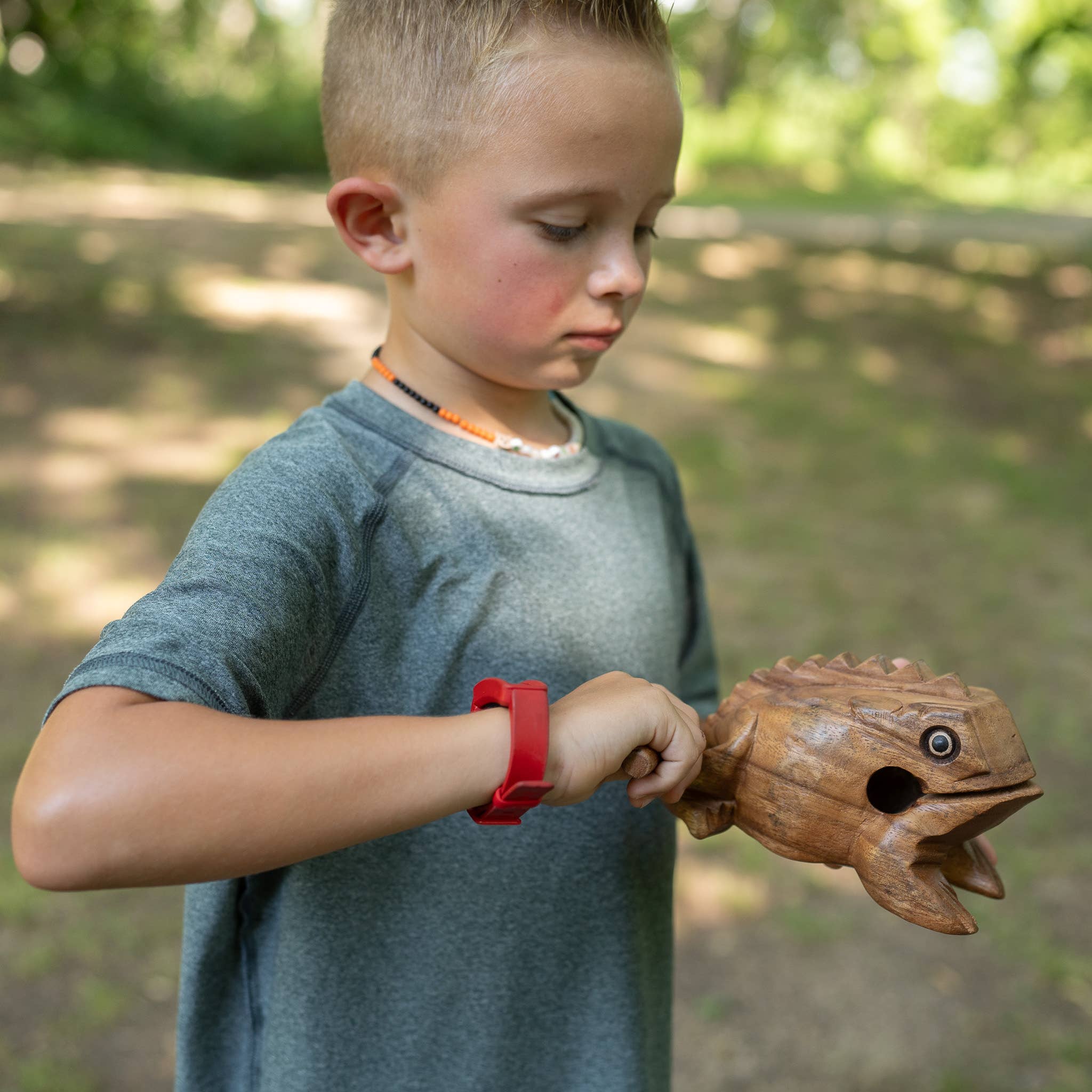 Pawnee Bill’s - Wholesale Musical toy – Kids & baby - Wooden Croakin' Frogs2