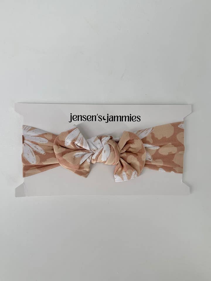 Jensens Jammies - Wholesale Swaddle - Baby - My Daisy Girl Swaddle/Headband2