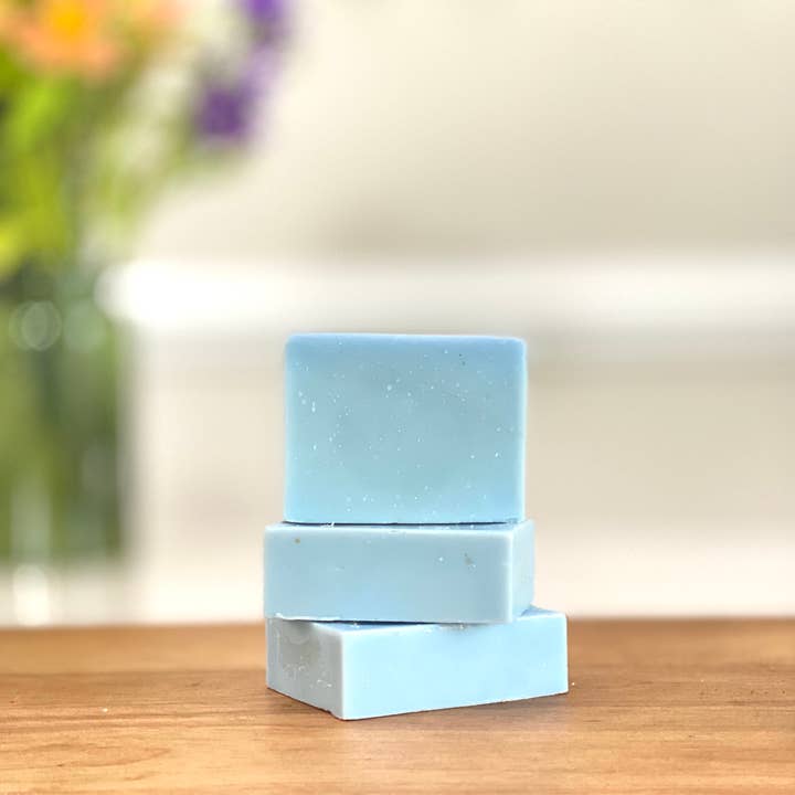 Pluff Mud Mercantile - Wholesale Bar Soap - 5 oz Charleston Haint Blue Handcrafted Soap