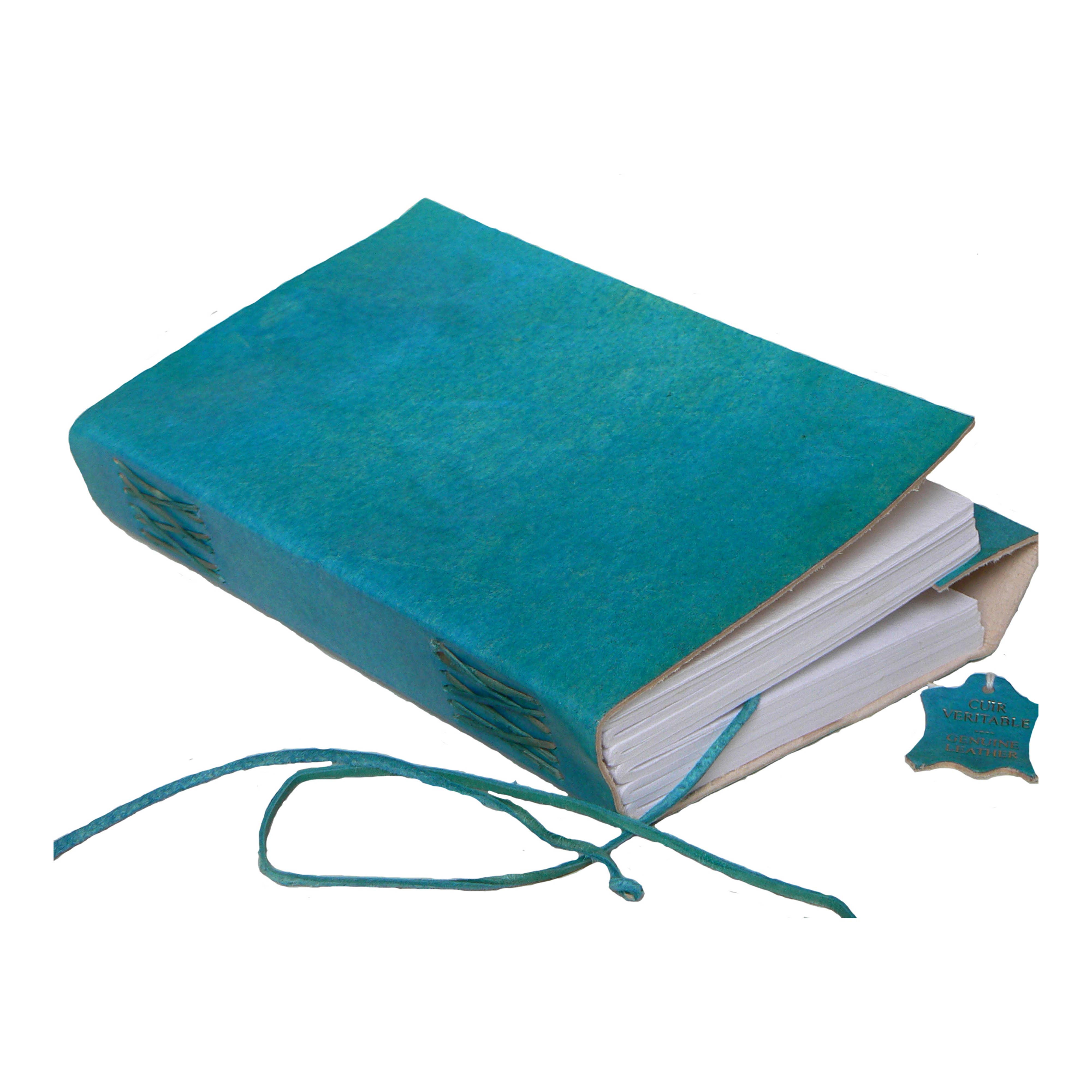 Epigram - Vendita all'ingrosso Diari/agende - Quaderno da avventura in pelle e carta artigianale con chiusura a legaccio8