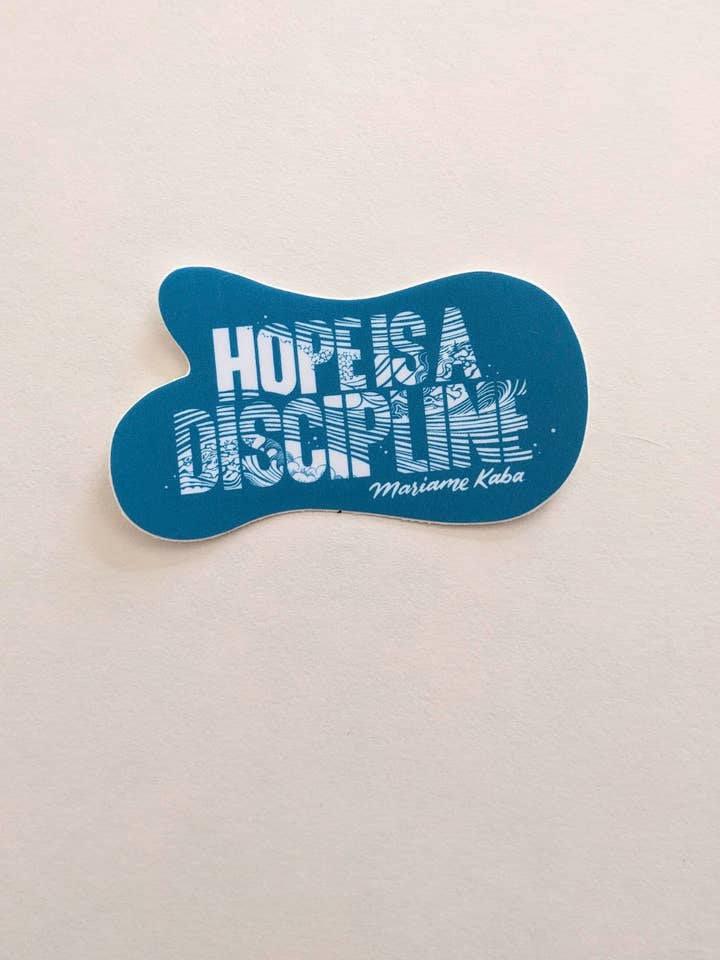 Hope is a Discipline Sticker for wholesale by Doodle Me Alive
