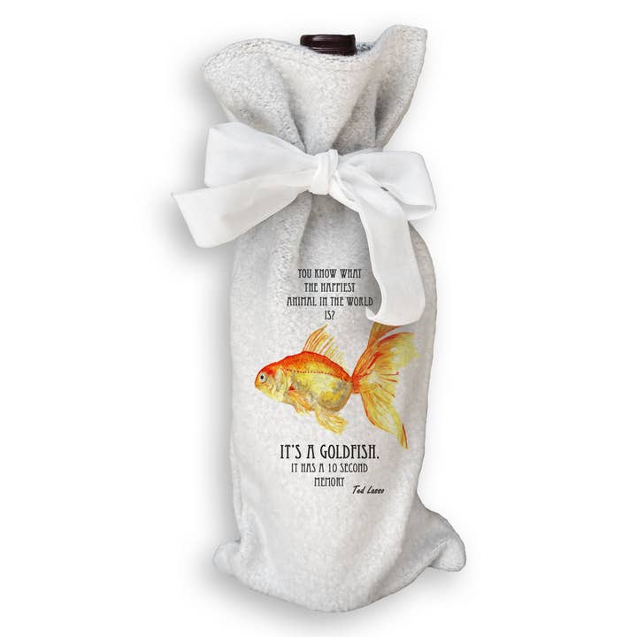 French Graffiti - Wholesale Tea Towel - Goldfish17