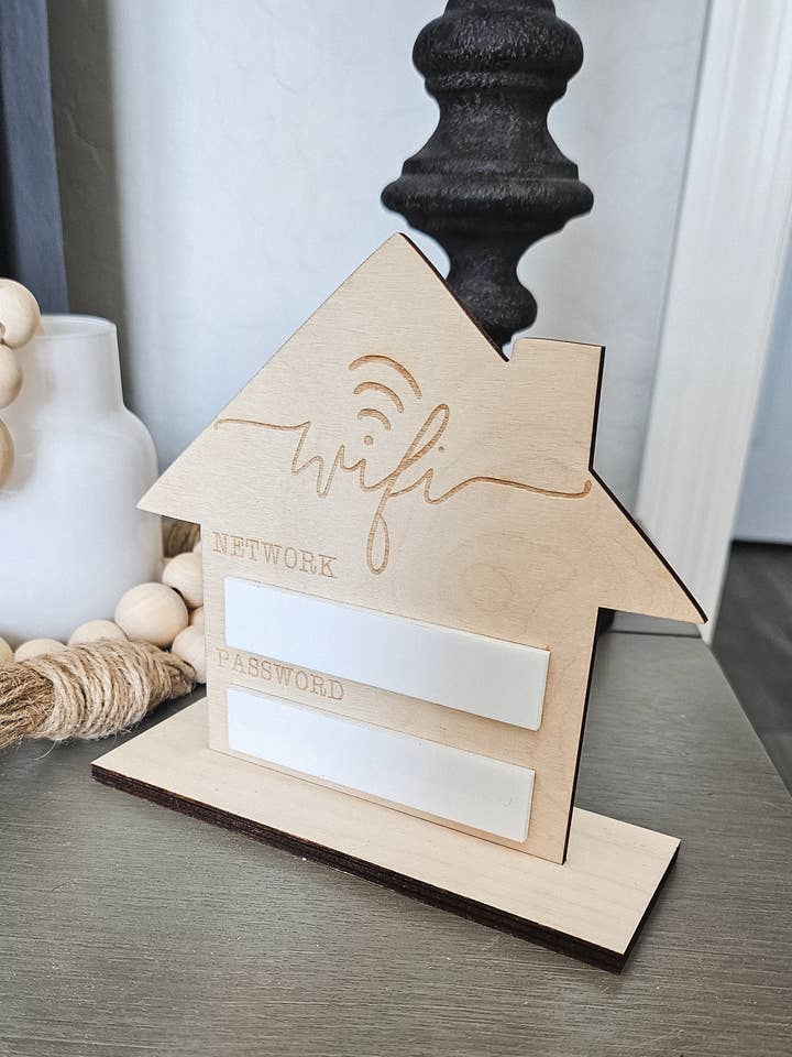 Wi-Fi Sign for wholesale by Salt + Birch