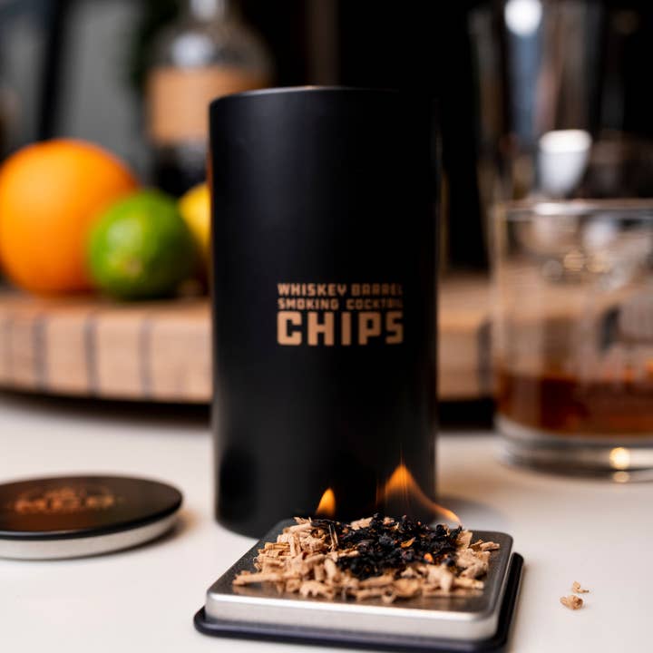 Motor City Barrels - Wholesale Bar Tool - Banana Cream Flavor Smoked Cocktail Wood Chips - Large