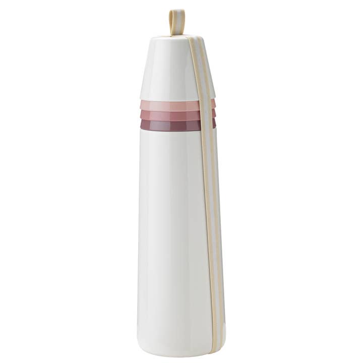 Studio Nordhaven - Wholesale Insulated Mug/Tumbler - PICNIC vacuum insulated bottle with 4 cups - blossom by Rig-Tig