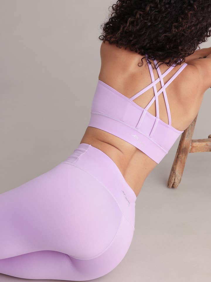 Soutien-Gorge Cruzado Brisa Lilás por atacado de Hey Honey