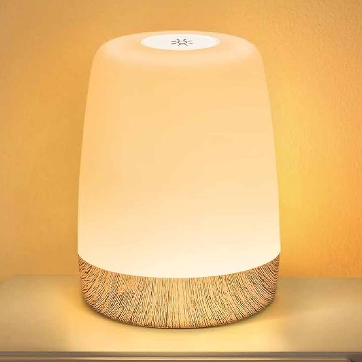 Candeeiro de Mesa LED Tátil Recarregável 1200mAh – Luz Quente por atacado de Buddha Yoga