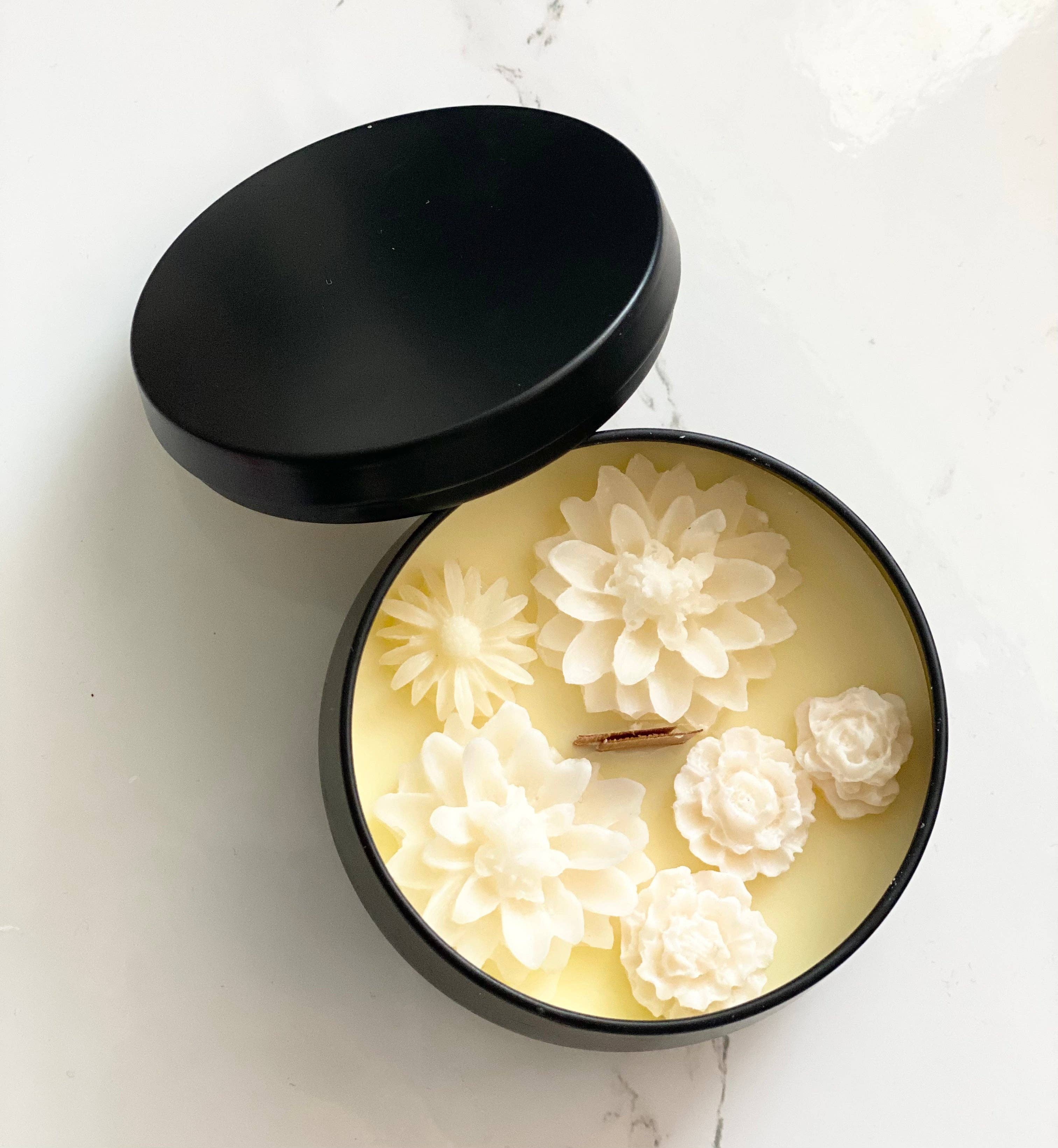 Scent Stories – wholesale Reseljus – Scents Heaven - Doftljus med blommor, sojavax, 40 timmars brinntid5