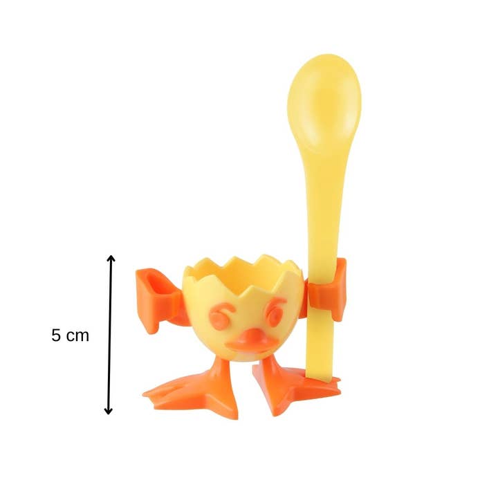 Fackelmann - Wholesale Egg cup/holder - Fackelmann Colors Edition egg cup with spoon5