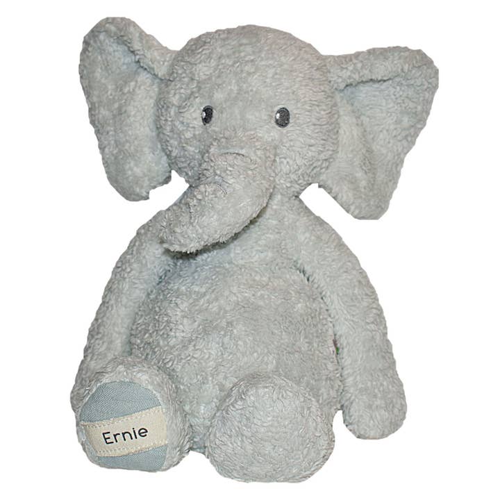 Tikiri Toys LLC - Wholesale Stuffed/Plush Toy - Kids & Baby - Ernie the Elephant Organic Plush