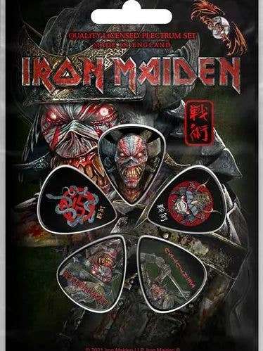 Iron Maiden - Senjutsu Guitar Picks (Set of 5) for wholesale by Scorpio Posters