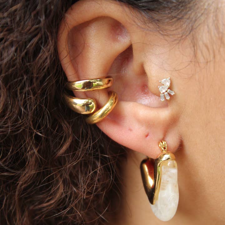 24th & Gold - Vente Boucles d'oreilles pendantes - Boucles d'oreilles Alexa6