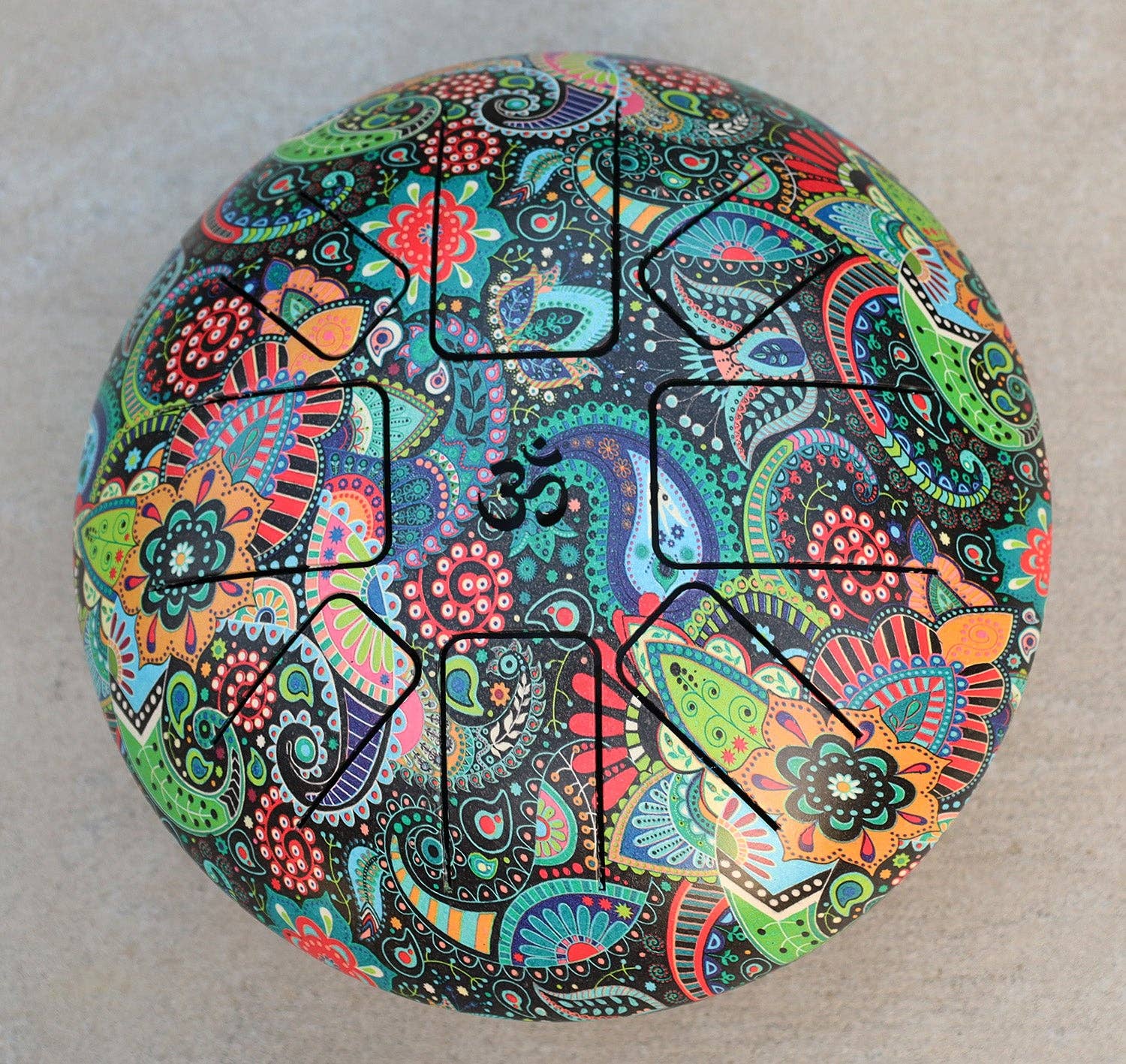 Lungta Imports - Wholesale Music Accessory - Steel Tongue Drum 8 Notes 10 Inches Tank Drum, Handpan Drum, Chakra Drum, Percussion with Mallets and Travel Bag9