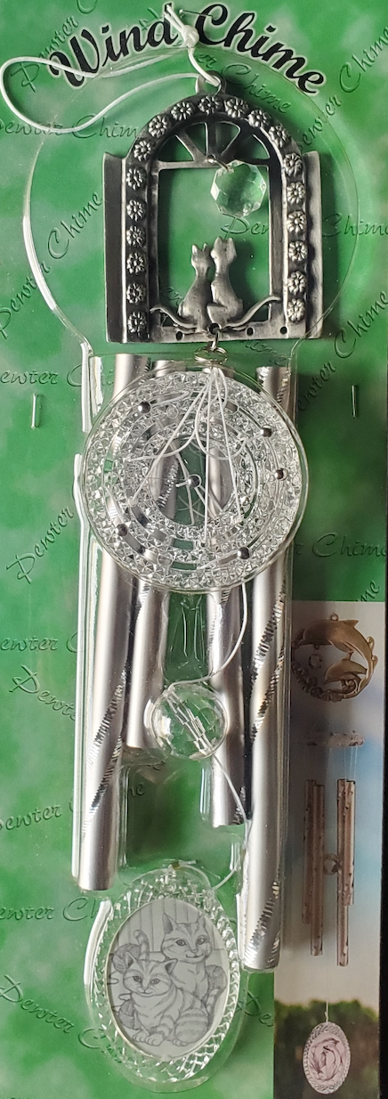 29 Tonight - Vente Carillons - Carillon en étain avec carillon acrylique de luxe (Cat) 18 pouces0