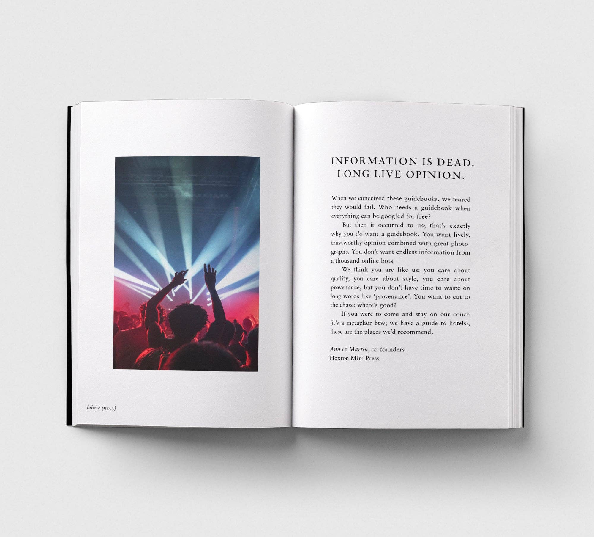 Hoxton Mini Press – wholesale Travel – An Opinionated Guide to Music London1