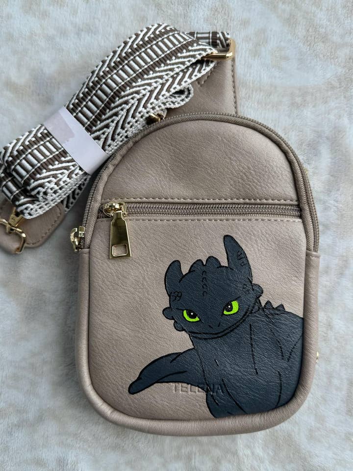 How To Train Your Dragon Bag / Toothless Bag / httyd for wholesale by Wild Woods