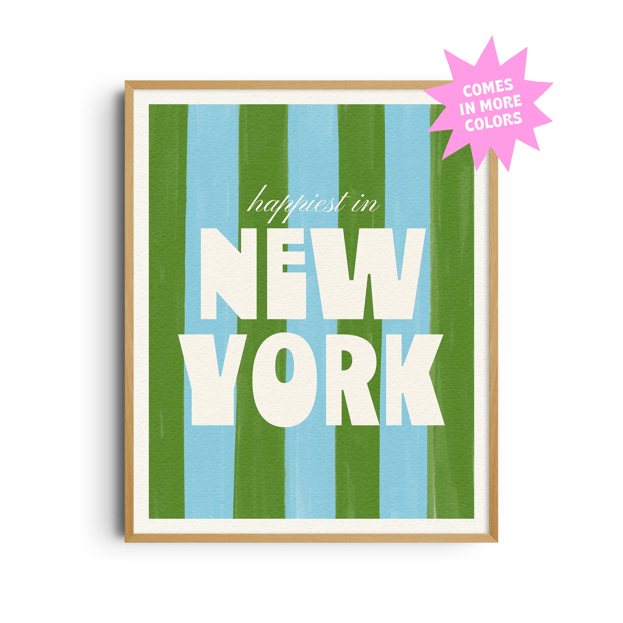 Nixie - Wholesale Art Print - Happiest in New York Art Print0