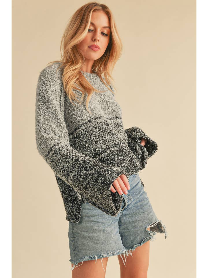AEMI + CO - Wholesale Knit Sweater - Women's - 390CK Fraya Ombre Sweater 2