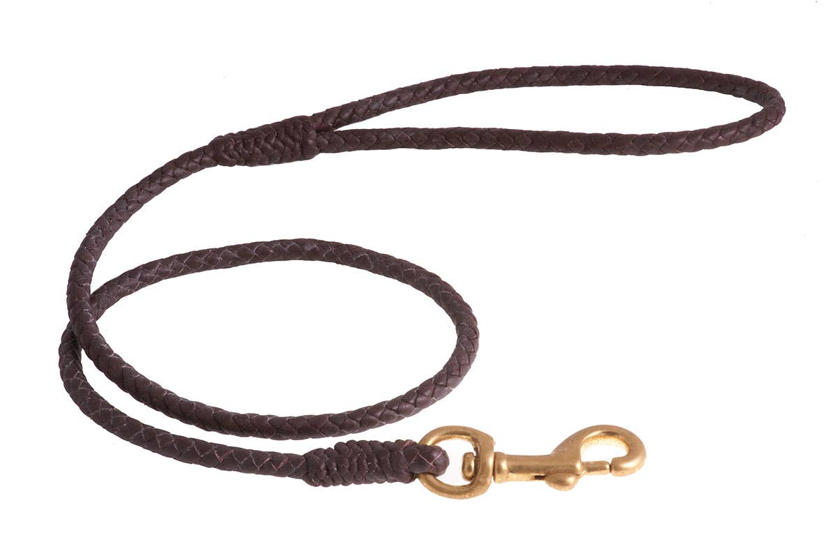 Alvalley - Wholesale Pet Leash - Dog - Braided Leather Snap Leads23