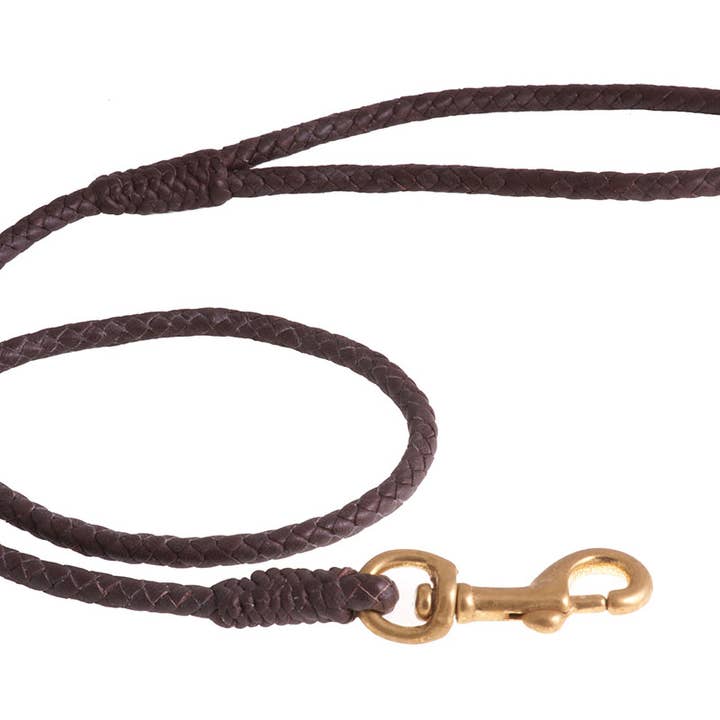 Alvalley - Wholesale Pet Leash - Dog - Braided Leather Snap Leads23