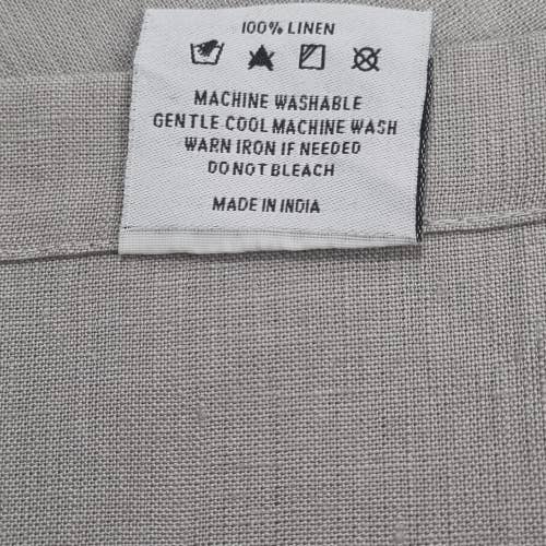 Rans - Wholesale Tablecloth - Jenny Mclean Venice Tablecloths 100% Linen | Grey3