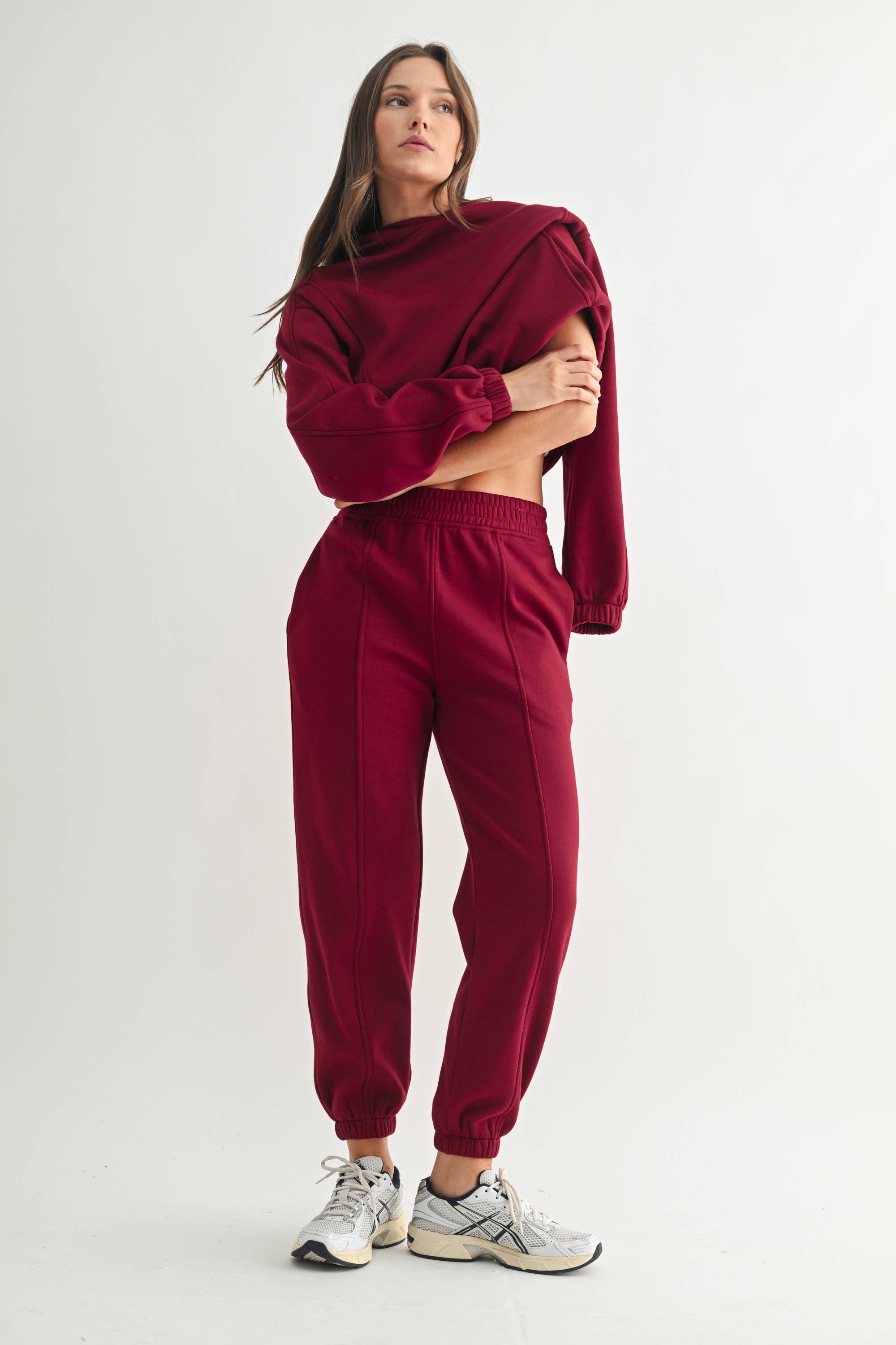 Mono B - Wholesale Athletic Sweatpants/Joggers - Women's - Brushed Fleece Sweatpants7