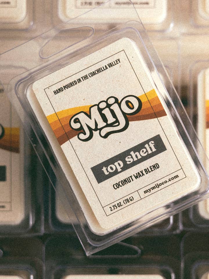 Top Shelf Wax Melt for wholesale by Mijo Candle Co