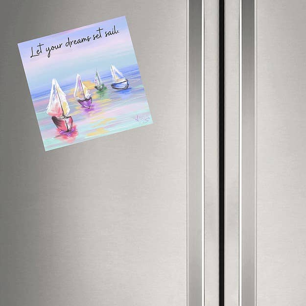 Quote Art Magnet, Laat je dromen varen voor wholesale door H'Art and Design