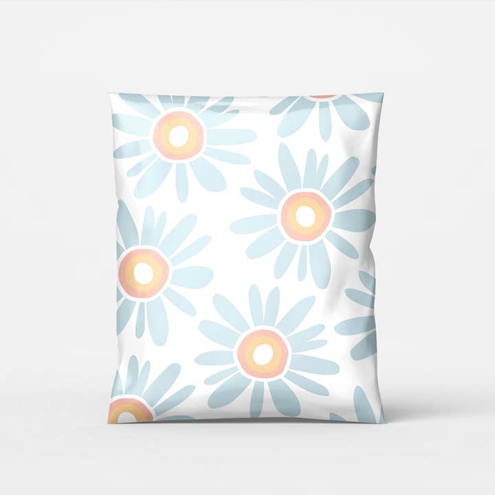 10x13" | Daisy Dream | Poly Mailer for wholesale by Picksie Mailers