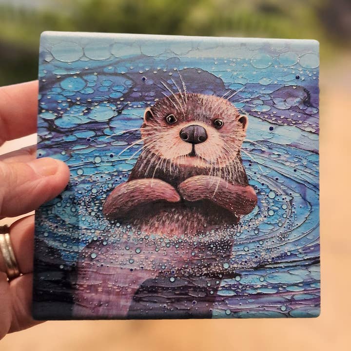 40-C Otter Coaster for wholesale by By Jo Crafts