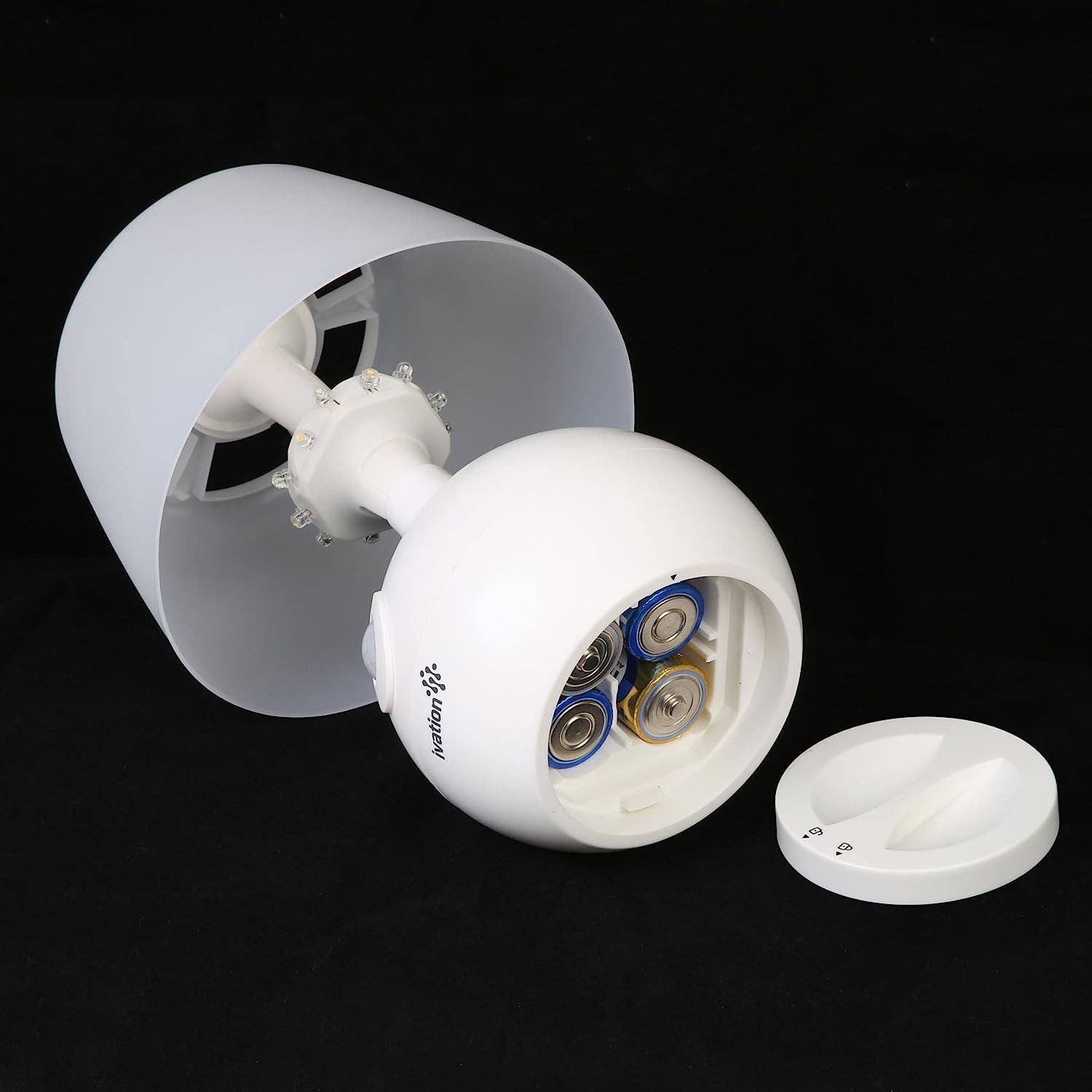 Ivation - Wholesale Accent/Desk Lamp - 12-LED Battery Powered Lamp, Motion Sensing Table Lamp4