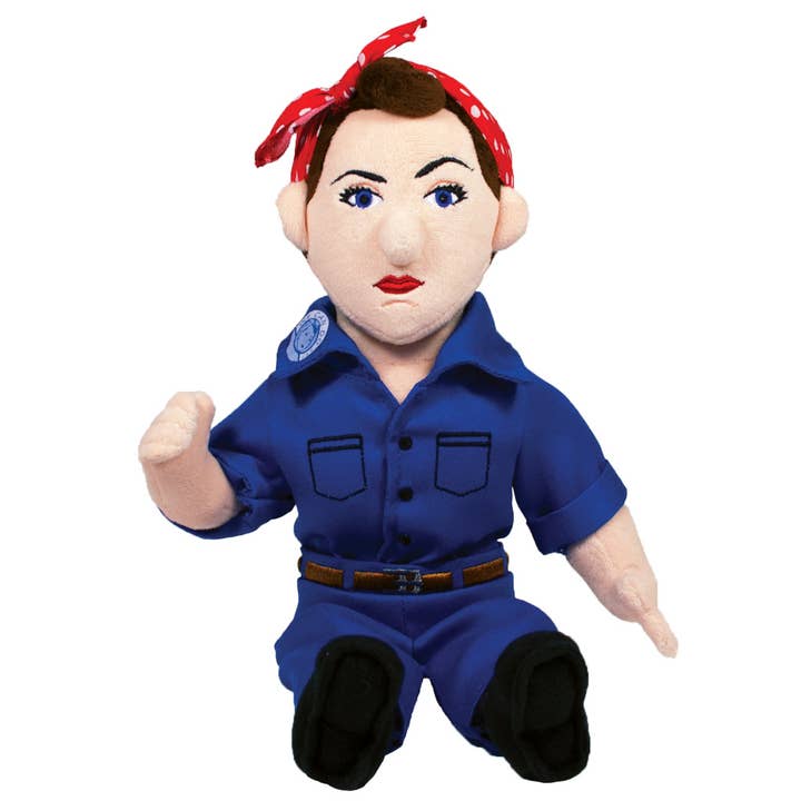 Unemployed Philosophers Guild - Wholesale Stuffed/Plush Toy - Kids & Baby - Rosie the Riveter Little Thinker