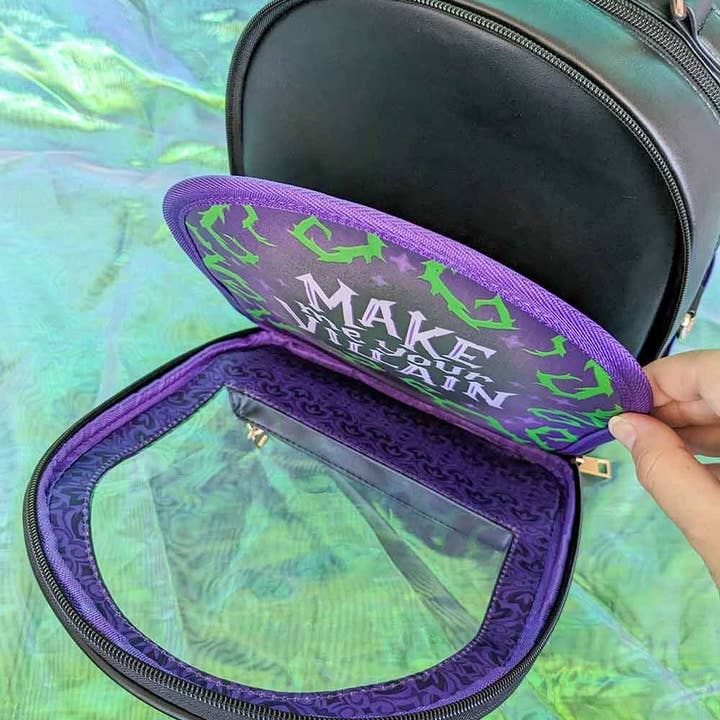 Rainbow Space Unicorn – wholesale Backpack – Women's – Cursed Black Ita Backpack Handbag3