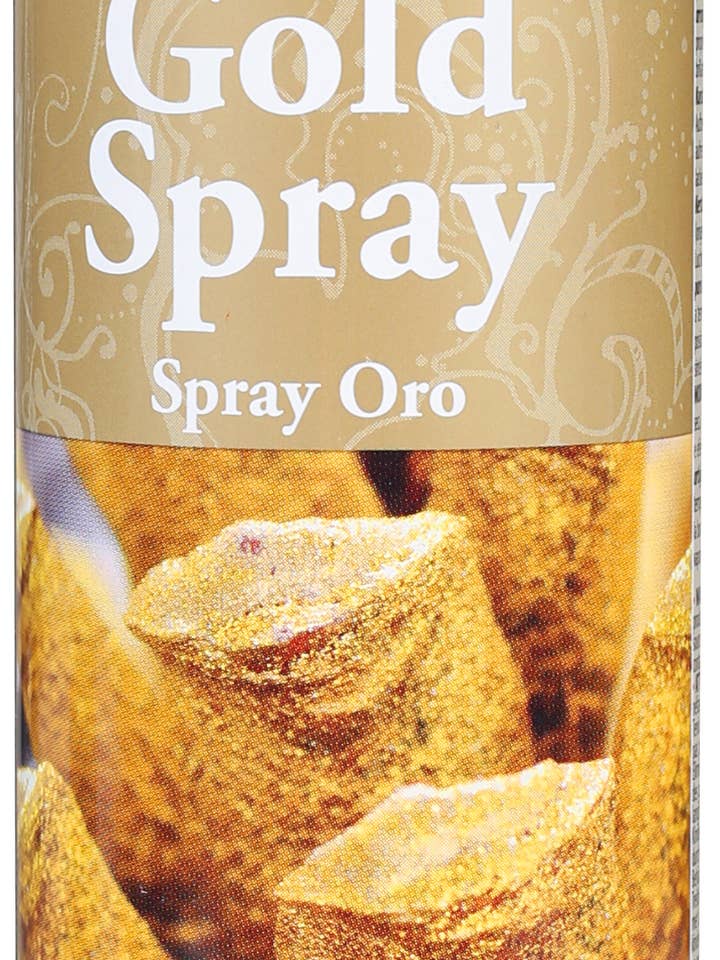 150 ML FLAME-RETARDANT GOLD SPRAY for wholesale by Graine Créative