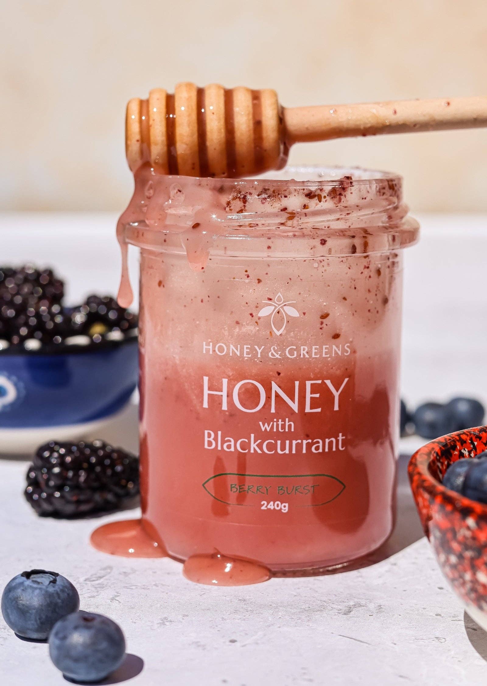 Honey & Greens – Mel por atacado – Mel com Groselha – Doce Saudável1