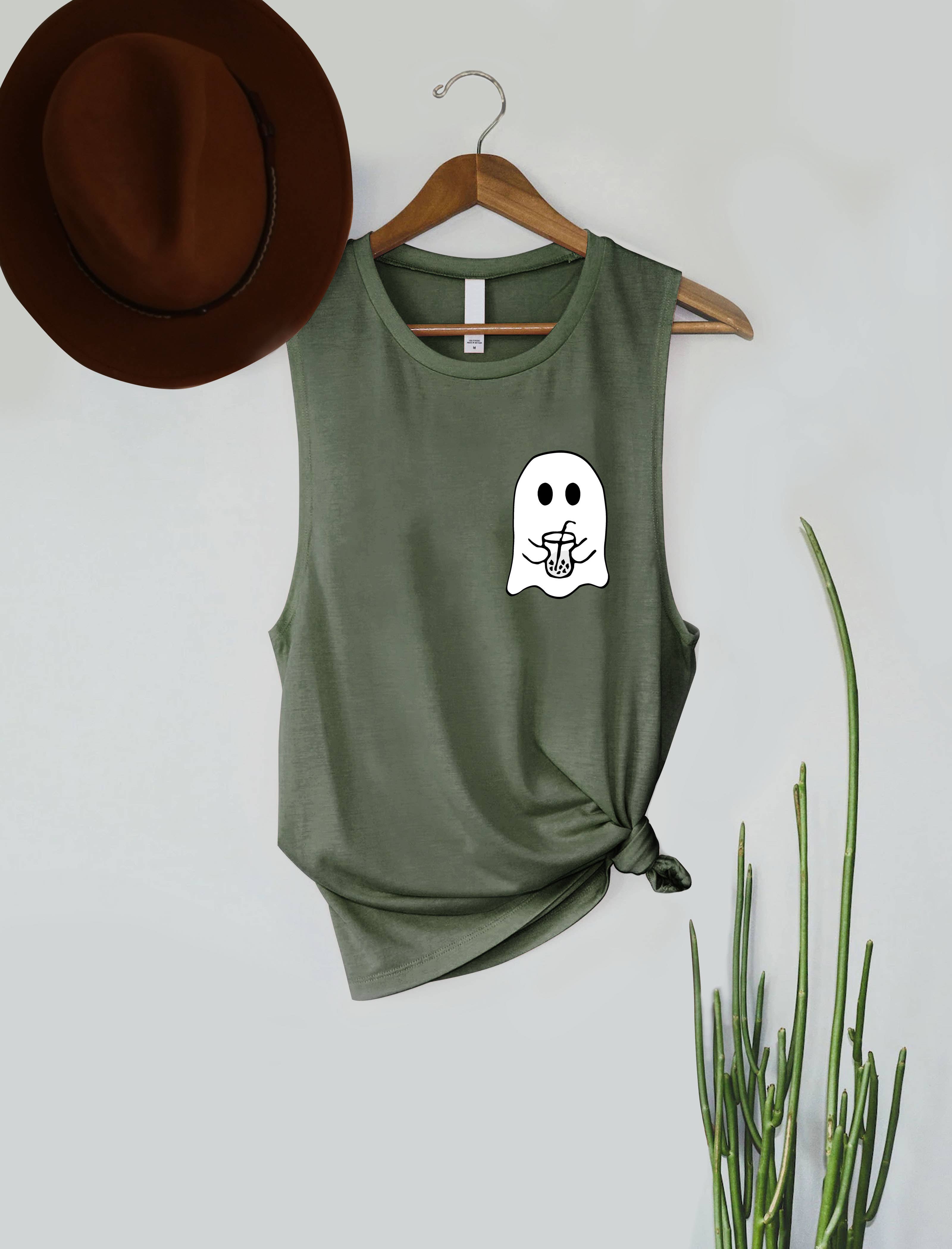 PINK NABI - Wholesale Tank Top - Women's - Halloween Ghost2