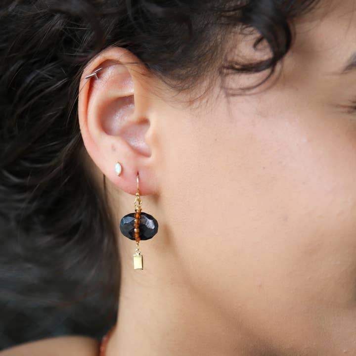 Catherine Page Jewelry - Wholesale Dangle Earrings - Solo Earrings in Pyrite1