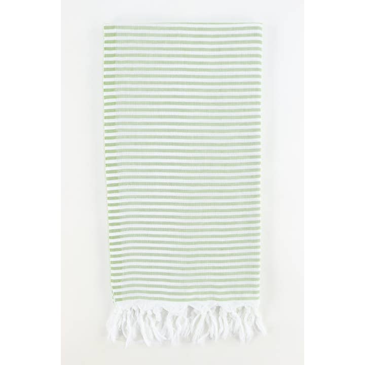 TURKISH LINEN & TOWELS - Wholesale Beach Towel - Premium Turkish Cotton Thin Striped Peshtemal Beach Towel16