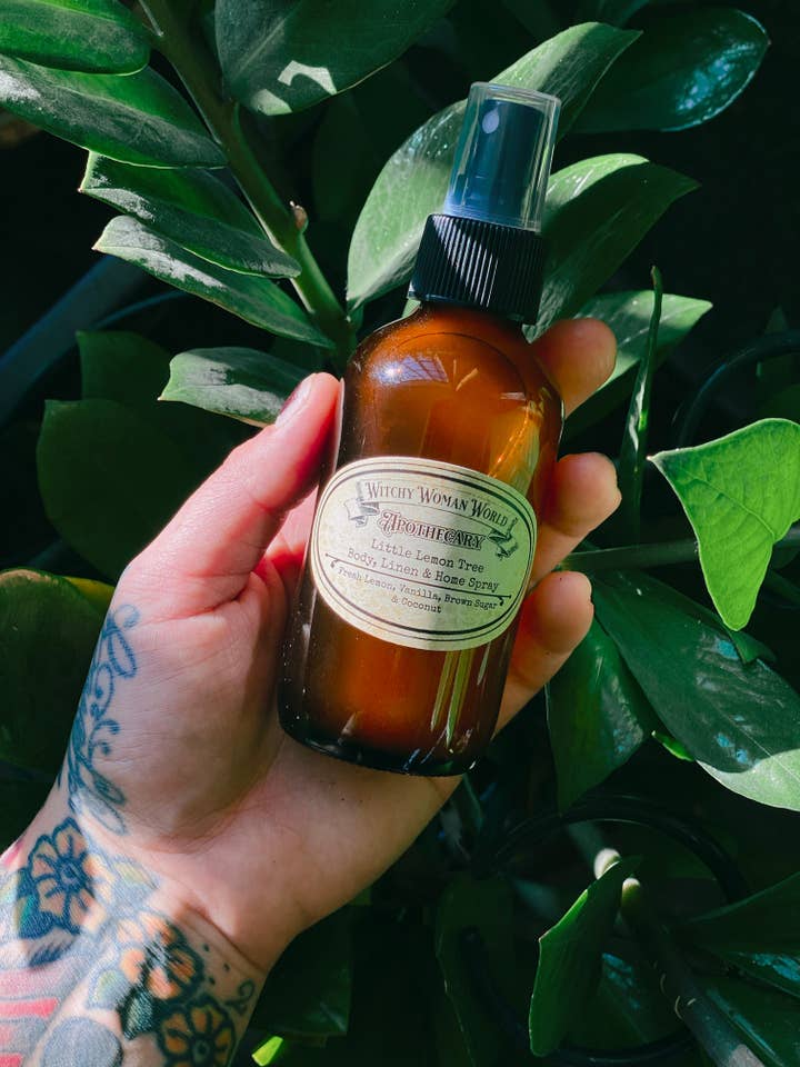 Little Lemon Tree Body, Linen & Home Spray for wholesale by Witchy Woman World Apothecary