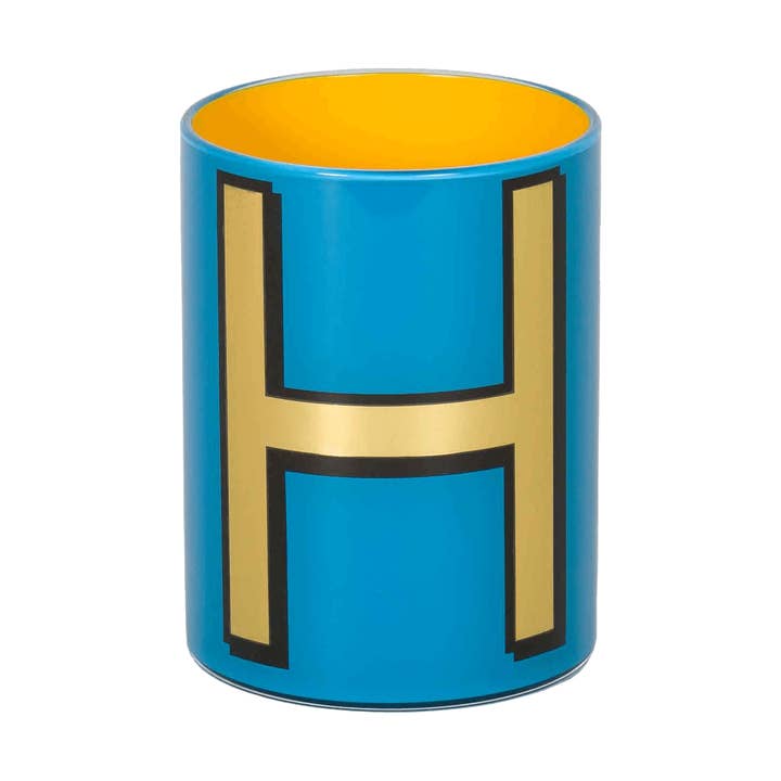 Alphabet Brush Pot - H for wholesale by Bridie Hall Ltd