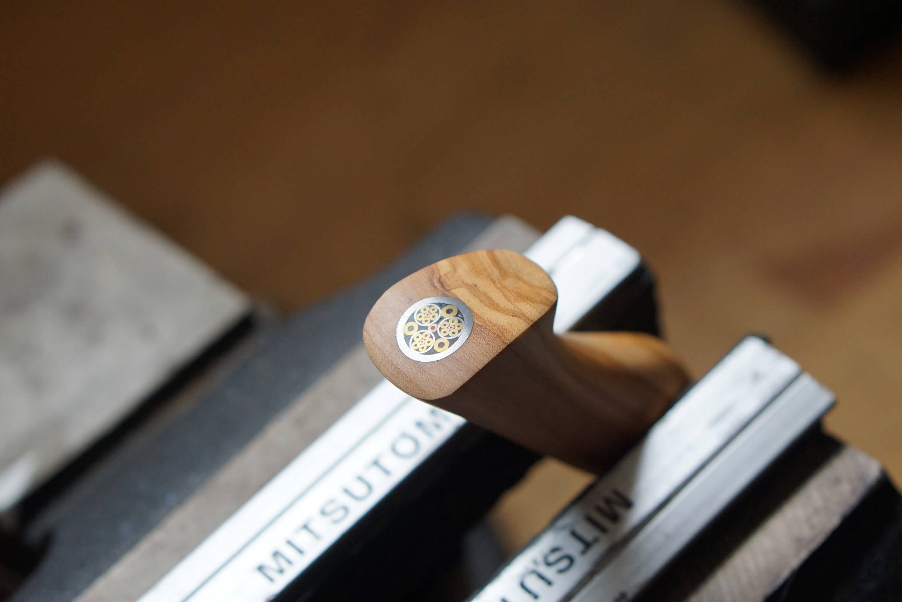 Ryda Knives – Engroshandel Køkkenkniv – Ryda Knives ST650 damask parringkniv 9 cm Nakiri2