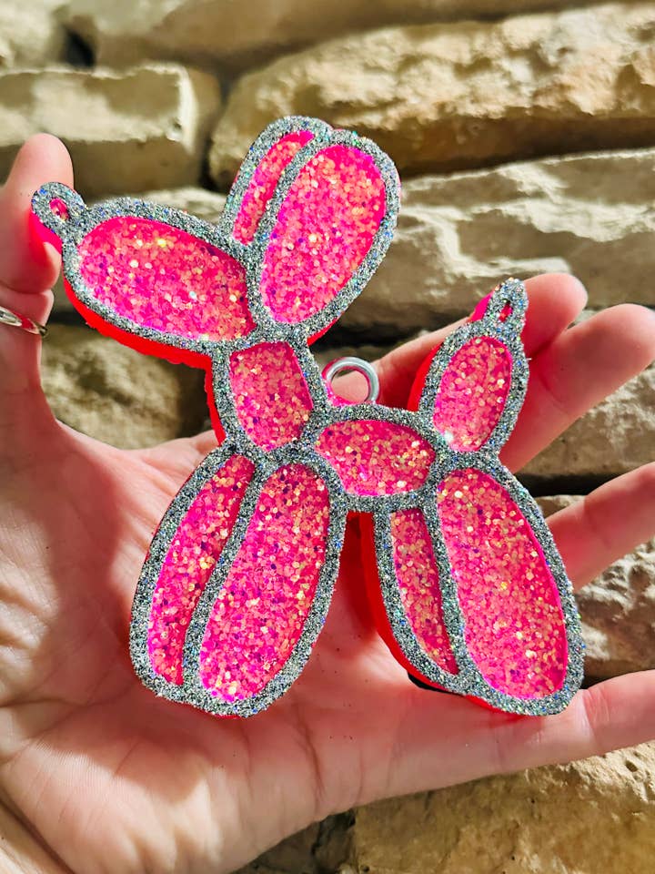 Balloon Dog Car Freshie for wholesale by Sassy Fras Couture