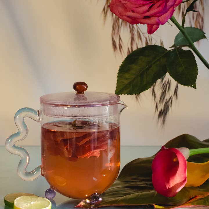 The Qi - Wholesale Tea Pot - Bloom glass teapot