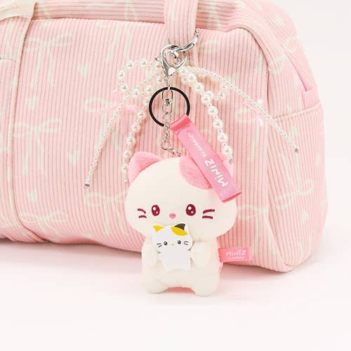BCZShop - Wholesale Keychain - Women's - Anirollz - Miniz Standing Plush: Mini-Me Kittiroll3
